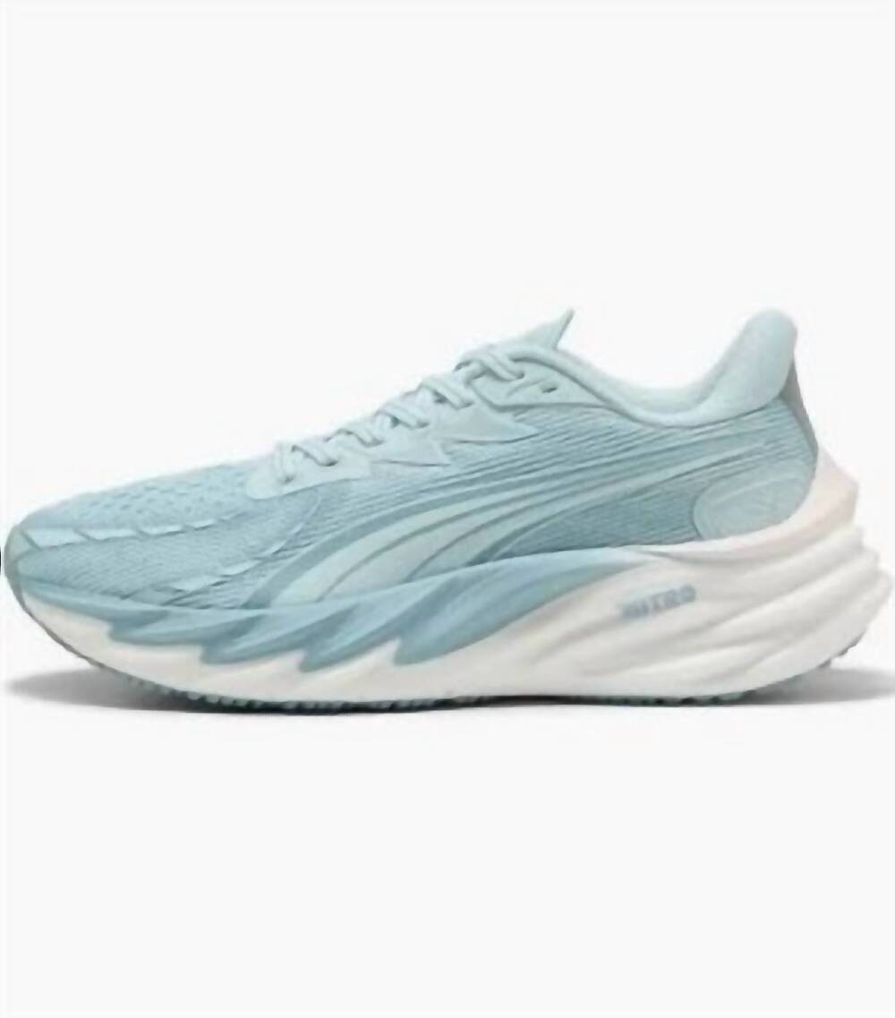 NEW PUMA women's velocity nitro 4 shoe in fresh water/puma white